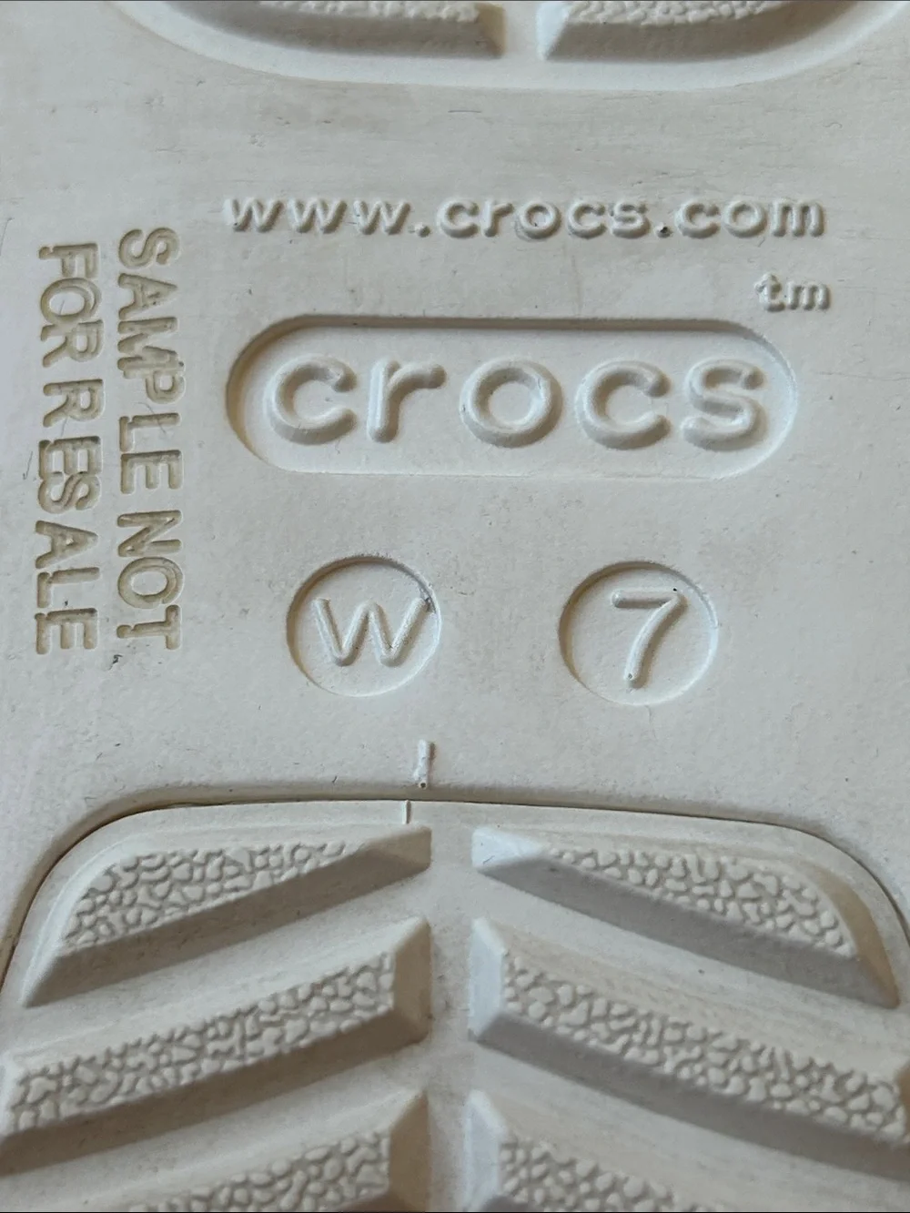 Crocs Brooklyn 4U Platform Sandals Stucco White Womens Size 7